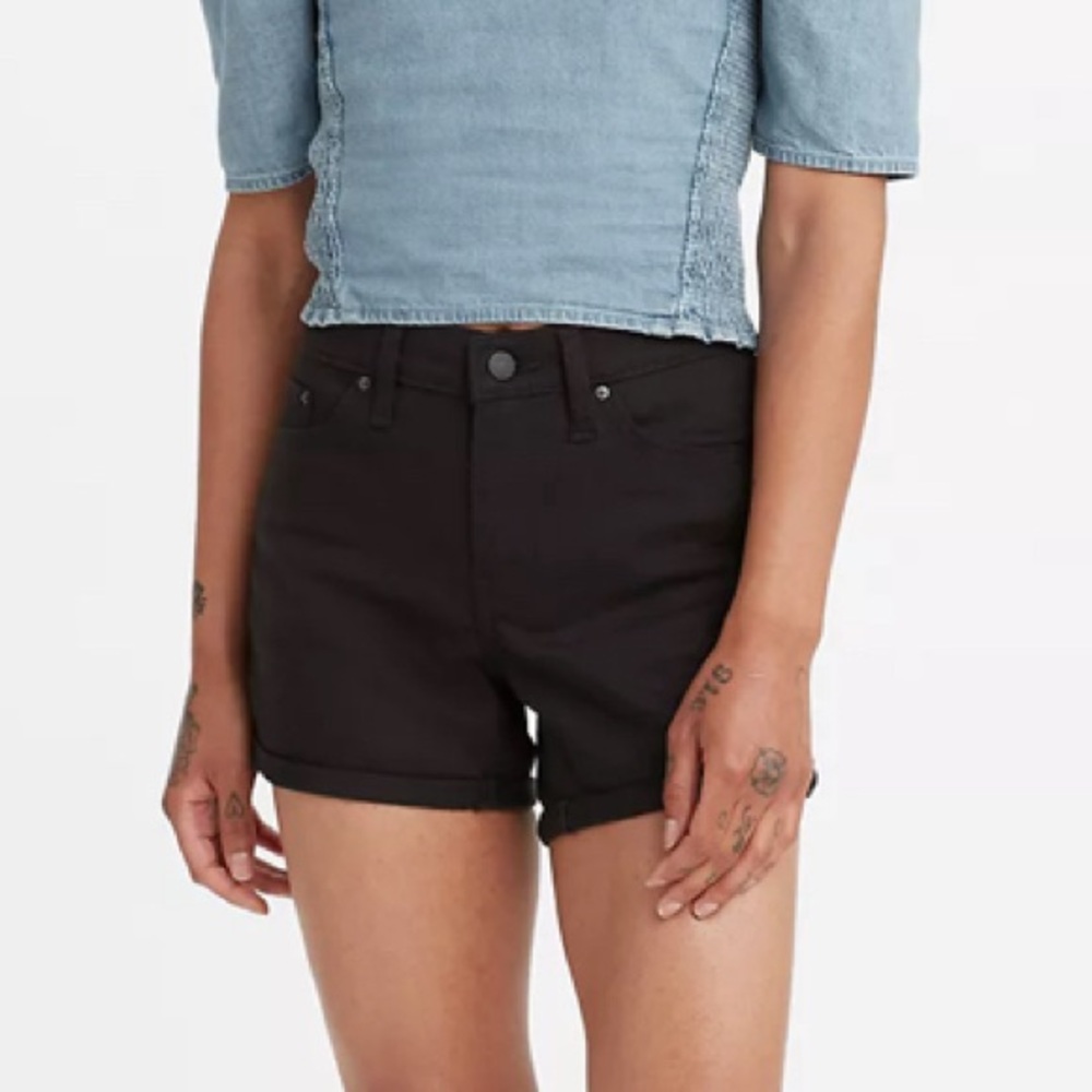 Levi's Black denim Shorts 28
